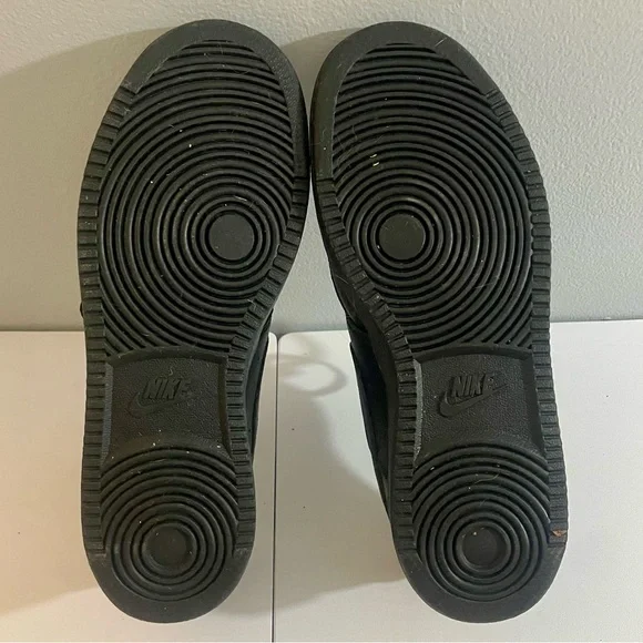 Nike Court Vision Sneakers — All Black, Worn Once - Picture 3 of 5